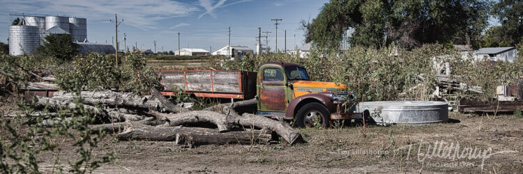 Fine art photography prints | 1940s Chevy Truck Panoramic