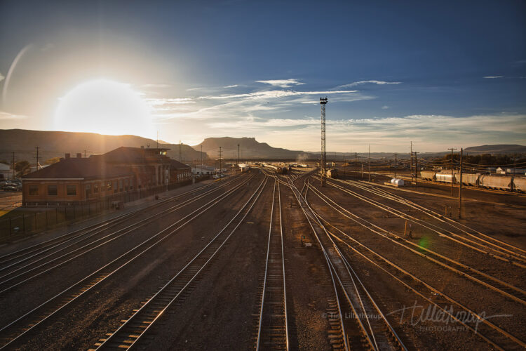 Fine art photography prints | Rail Depot Sunrise