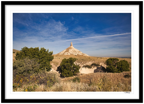 Fine art photography prints | Chimney Rock Framed Print