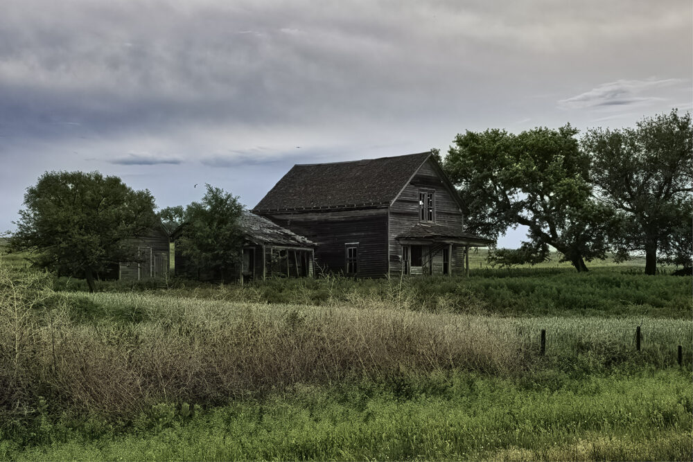 Fine art photography prints | Deserted Farmhouse